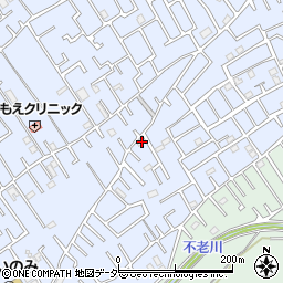 埼玉県狭山市北入曽203-2周辺の地図