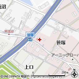 埼玉県三郷市笹塚63周辺の地図