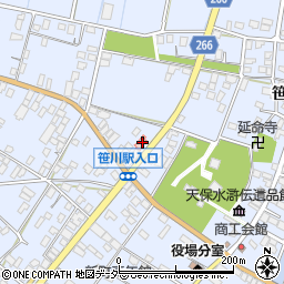 千葉県香取郡東庄町笹川い5549-2周辺の地図