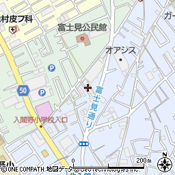 埼玉県狭山市北入曽864-11周辺の地図