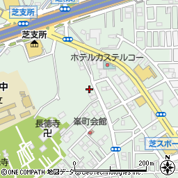 埼玉県川口市芝6316-3周辺の地図