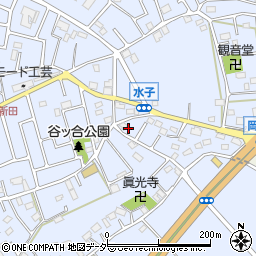 埼玉県富士見市水子2697周辺の地図