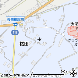 千葉県成田市桜田1024-2周辺の地図