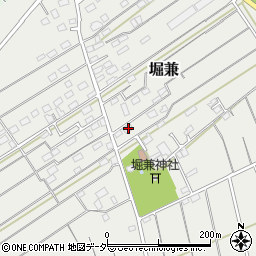 埼玉県狭山市堀兼2209周辺の地図