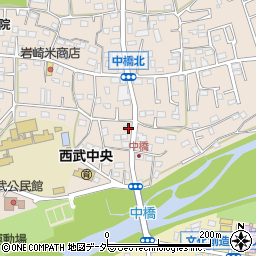 埼玉県入間市野田707周辺の地図