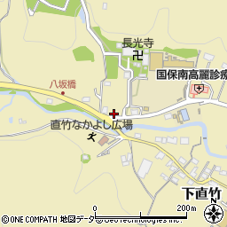 埼玉県飯能市下直竹1041周辺の地図