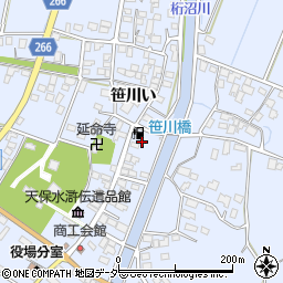 千葉県香取郡東庄町笹川い648-1周辺の地図