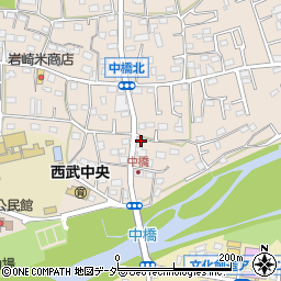 埼玉県入間市野田717周辺の地図