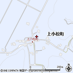 福井県越前市上小松町周辺の地図