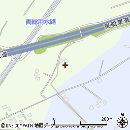 千葉県香取市本矢作43周辺の地図