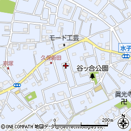 埼玉県富士見市水子7528周辺の地図
