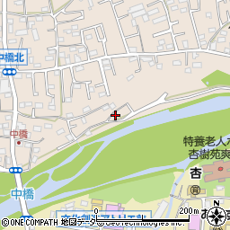 埼玉県入間市野田756周辺の地図