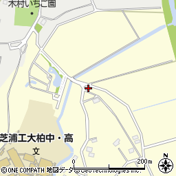 千葉県柏市増尾553周辺の地図