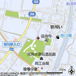 千葉県香取郡東庄町笹川い605-1周辺の地図