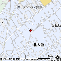 埼玉県狭山市北入曽810周辺の地図