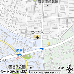 ドラッグセイムス武蔵浦和薬局周辺の地図
