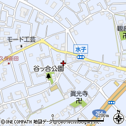 埼玉県富士見市水子2689周辺の地図