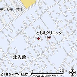 埼玉県狭山市北入曽459-15周辺の地図