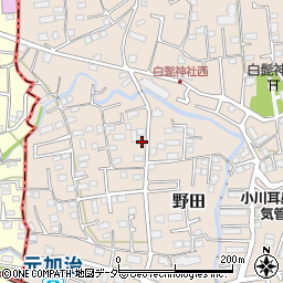埼玉県入間市野田240周辺の地図