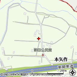 千葉県香取市本矢作1286周辺の地図
