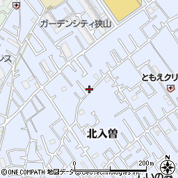 埼玉県狭山市北入曽806-20周辺の地図