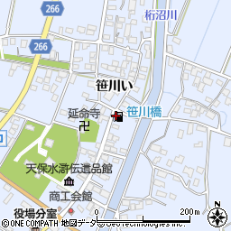 ＥＮＥＯＳ笹川中央ＳＳ周辺の地図