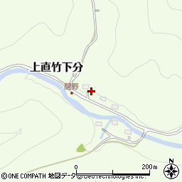 埼玉県飯能市上直竹下分466周辺の地図