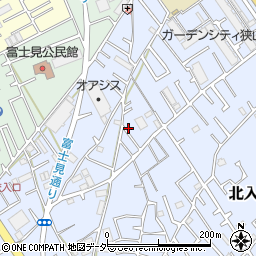 埼玉県狭山市北入曽831-12周辺の地図
