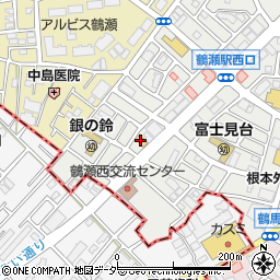 セブンイレブン富士見鶴瀬駅西通り店周辺の地図