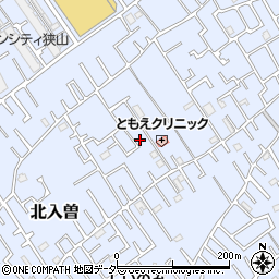 埼玉県狭山市北入曽459-8周辺の地図