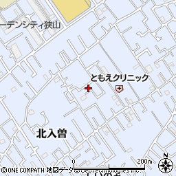 埼玉県狭山市北入曽429-5周辺の地図