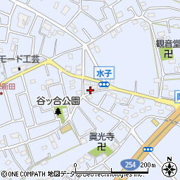 埼玉県富士見市水子2692周辺の地図