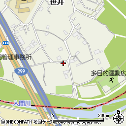 埼玉県狭山市笹井3264-4周辺の地図