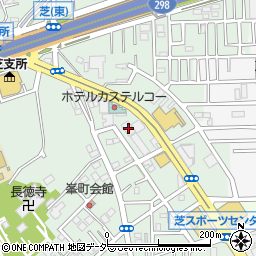 埼玉県川口市芝4440周辺の地図