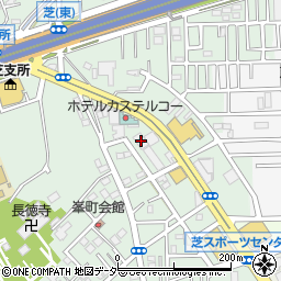 埼玉県川口市芝4440周辺の地図