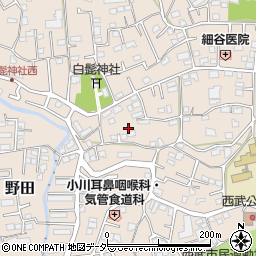埼玉県入間市野田444-1周辺の地図