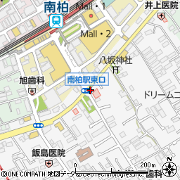柏新宿整形外科内科周辺の地図