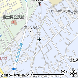 埼玉県狭山市北入曽831-11周辺の地図