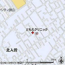 埼玉県狭山市北入曽458-10周辺の地図