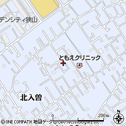 埼玉県狭山市北入曽459-13周辺の地図