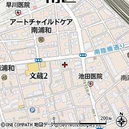 株式会社メモリアルアートの大野屋　北関東支店周辺の地図