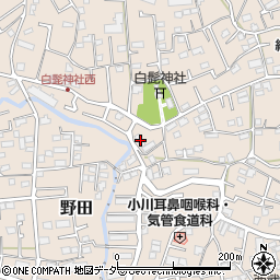 埼玉県入間市野田373周辺の地図