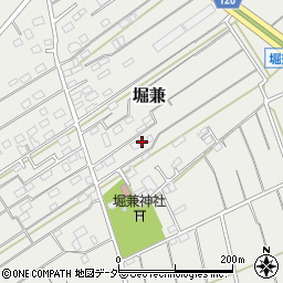 埼玉県狭山市堀兼2206周辺の地図