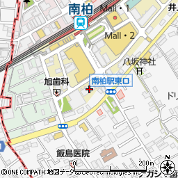 千葉県柏市南柏中央4-2周辺の地図