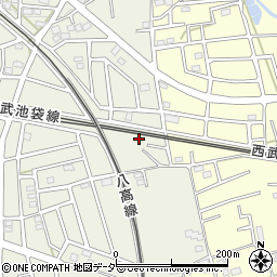 埼玉県飯能市笠縫314-11周辺の地図