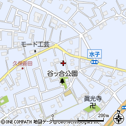 埼玉県富士見市水子7584周辺の地図