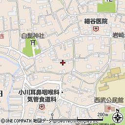 埼玉県入間市野田446周辺の地図