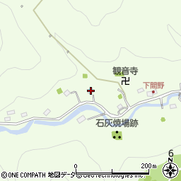 埼玉県飯能市上直竹下分232周辺の地図