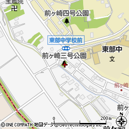 前ヶ崎3号公園周辺の地図