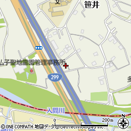 埼玉県狭山市笹井3317-3周辺の地図